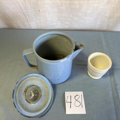 Vintage Pot and Cup