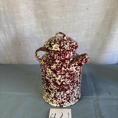 Enamelware Canister