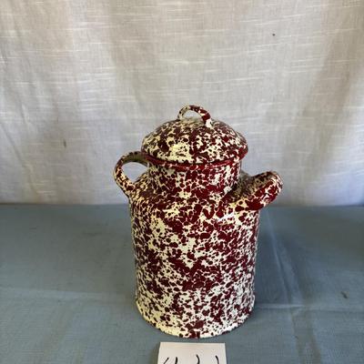 Enamelware Canister