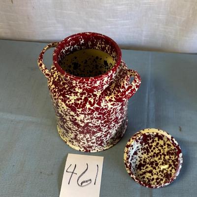 Enamelware Canister