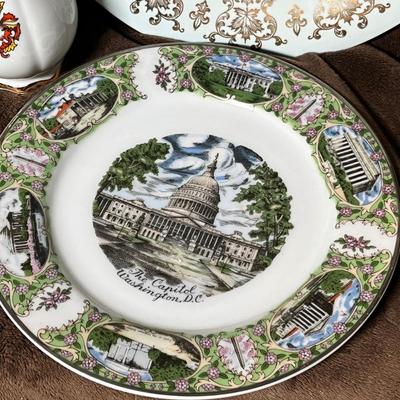 Lot 124 Lot of souveneir china