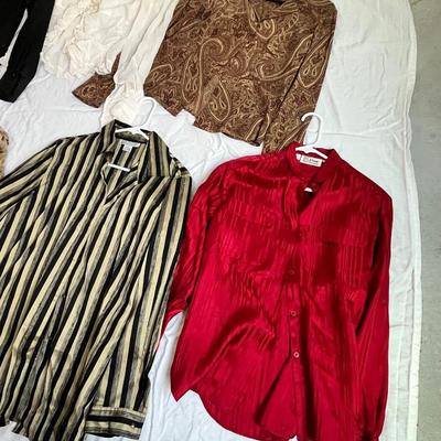 Lot 132 7 silk shirts