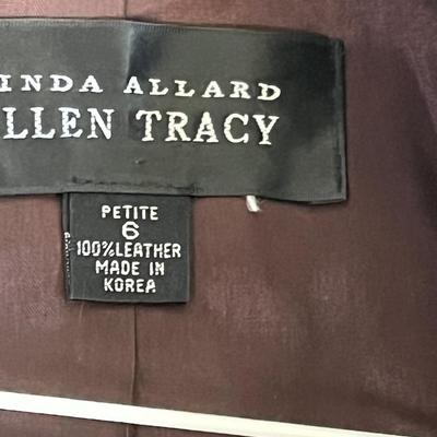 Lot 134 4 leather jackets - (ellen Tracey, Anne Klien)