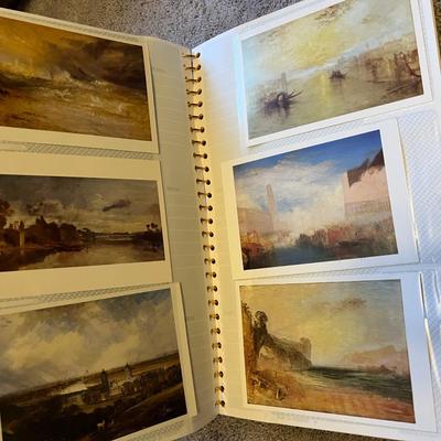2 Books of Vintage Postcards c. WWII - 1980's