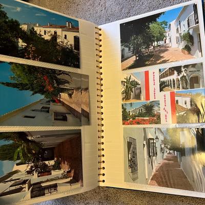 2 Books of Vintage Postcards c. WWII - 1980's