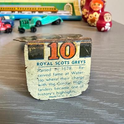 Vintage Toy Lot - Tin, Disney, Cars