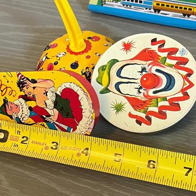 Vintage Toy Lot - Tin, Disney, Cars
