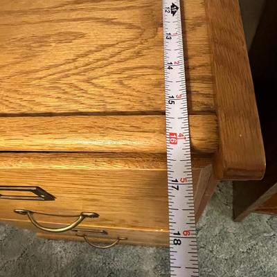 2 Office Shelves, Wood File Cabinet