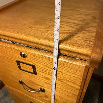 2 Office Shelves, Wood File Cabinet