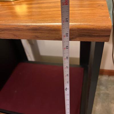 2 Office Shelves, Wood File Cabinet