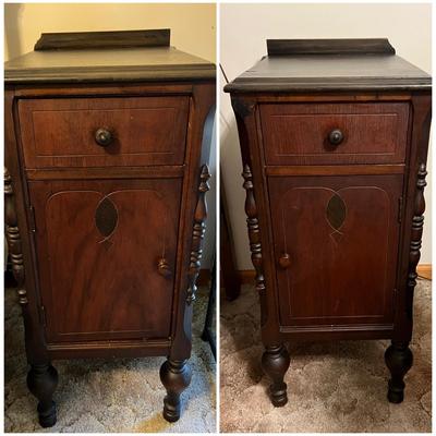 Pair of Antique Nightstands
