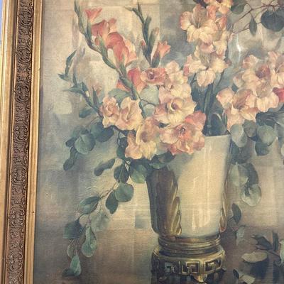 Vintage Cecil Golding framed print