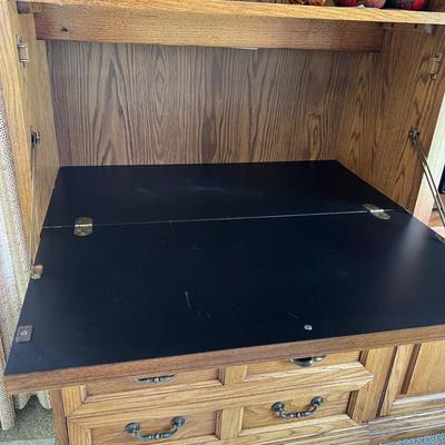 2 Thomasville Wall Unit Shelves