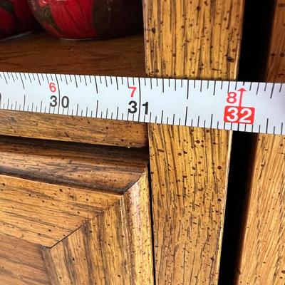 2 Thomasville Wall Unit Shelves