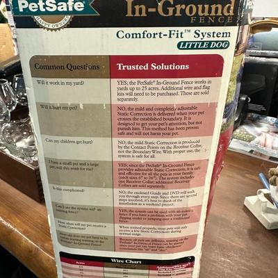 Deluxe in ground small dog fence system