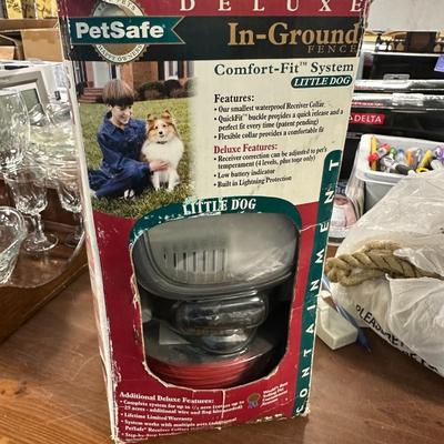 Deluxe in ground small dog fence system