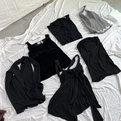 Lot 156 6 shirts -- tank tops and halter tops