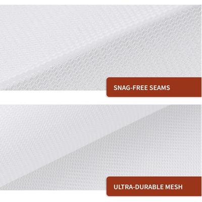 5-Pack Mesh Laundry Bag for Delicates, Wash Bag for Underwear and Lingerie, Makeup Organizer Bag (1 Large, 2 Medium, 2 Small)