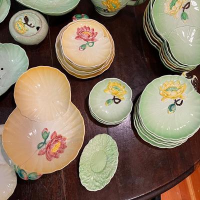1552 Vintage Carlton Ware Water Lily Set