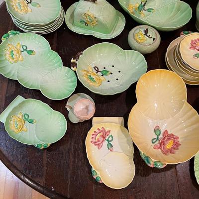 1552 Vintage Carlton Ware Water Lily Set