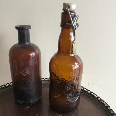 Lot of vintage bottles