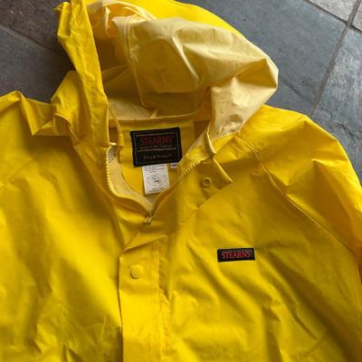 Stearns rain jacket and pants