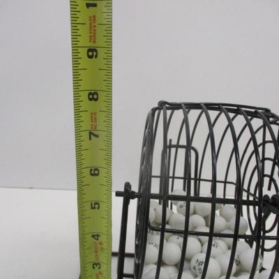 Metal Bingo Cage
