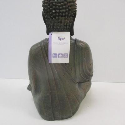 New Meditating Buddha Statue Garden Sculpture Figurine Distressed Finish Choice A