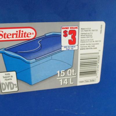 15 Quart Sterilite Storage Bins Choice 1