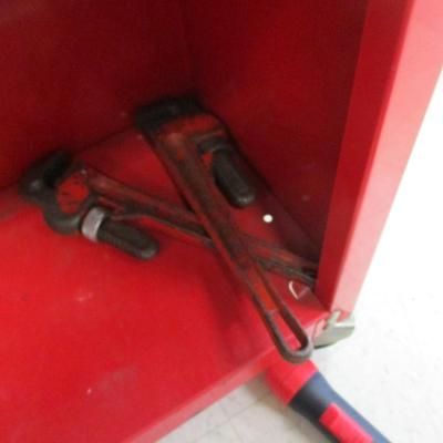 Rolling Tool Box With Tools