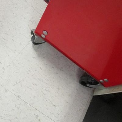 Rolling Tool Box With Tools