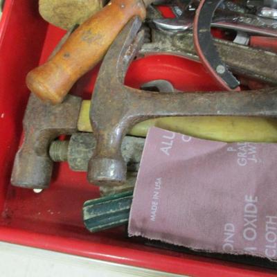 Rolling Tool Box With Tools