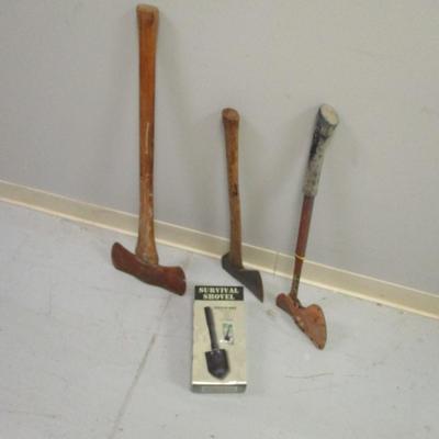 Vintage Hand Tools & Survival Shovel
