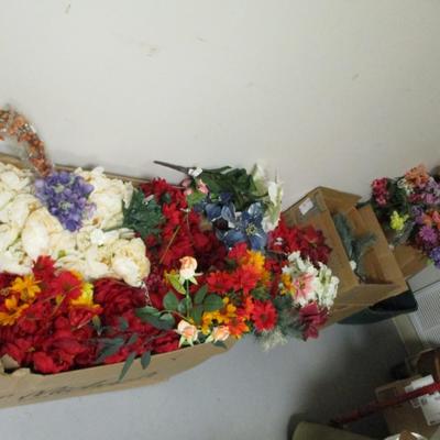 Assortment Of Faux Flowers Choice 1