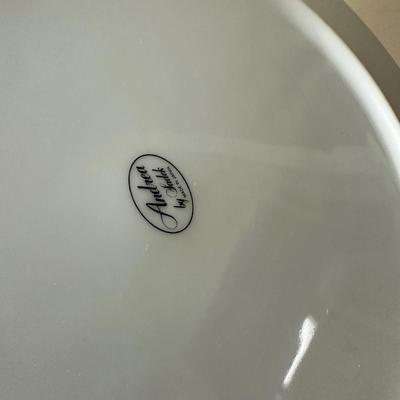 Andrea floral plate