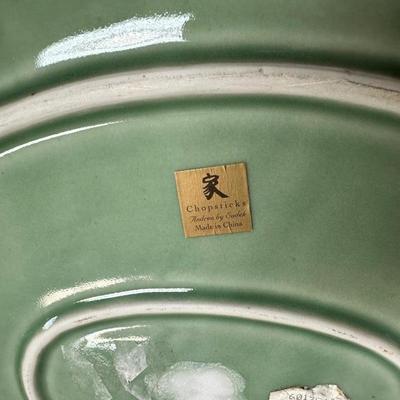 Andrea Sadek green platter