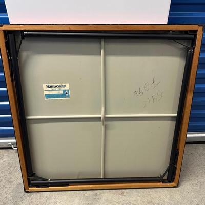 Vintage Samsonite Card Table