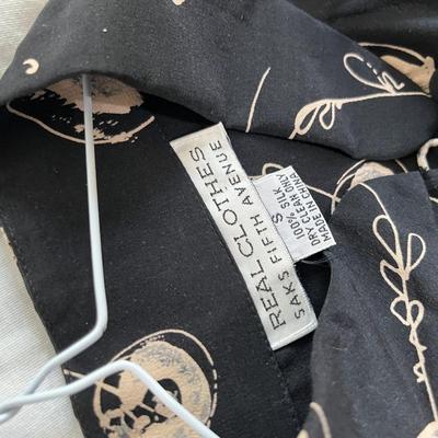 Lot 165 9 sliky/satin button up blouses
