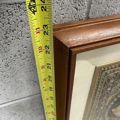 Framed Burmese Kalaga Textile Artwork