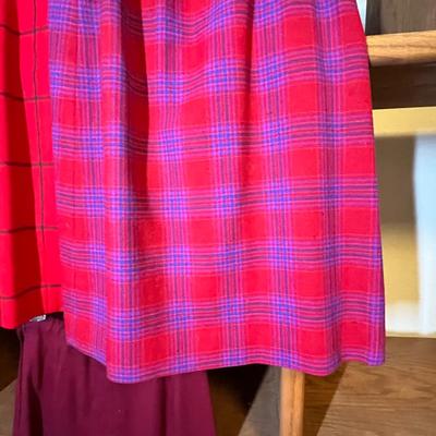 Lot 185 Vintage wool skirts