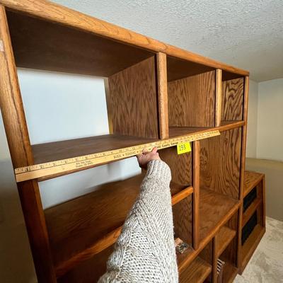 Lot 193 Large book shelf
