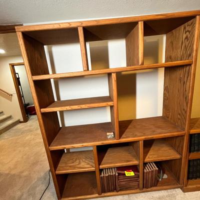 Lot 193 Large book shelf