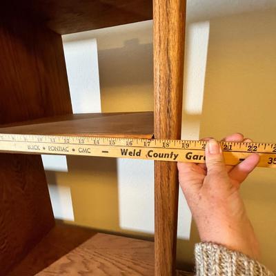 Lot 193 Large book shelf