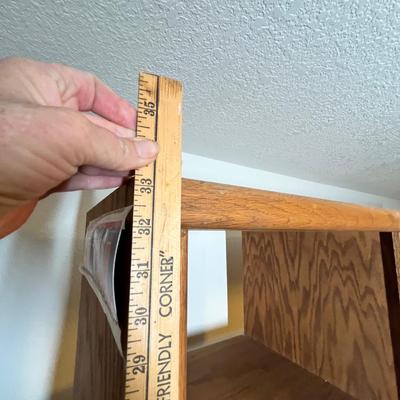 Lot 193 Large book shelf