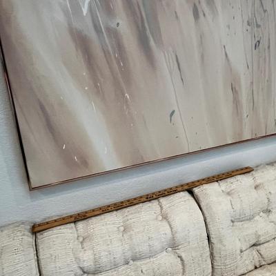 Lot 202 Large 80s oil painting