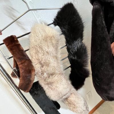 Lot 258 Full Length Mink & collars