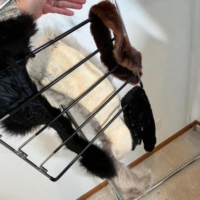 Lot 258 Full Length Mink & collars