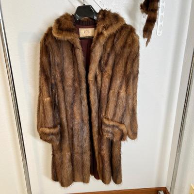Lot 260 Full Length mink coat