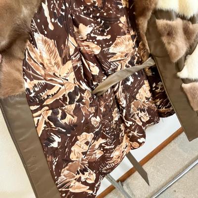 Lot 261 Penny Lane style mixed fur coat