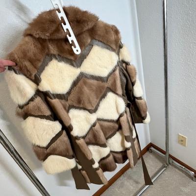 Lot 261 Penny Lane style mixed fur coat